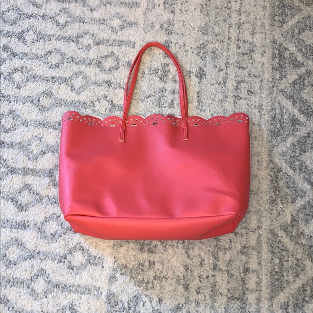 Coral Tote